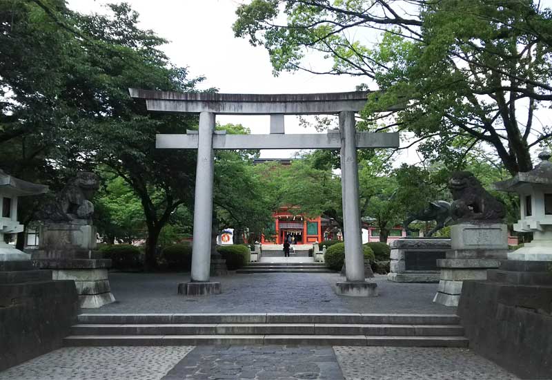 富士山本宮浅間大社 参道 鳥居