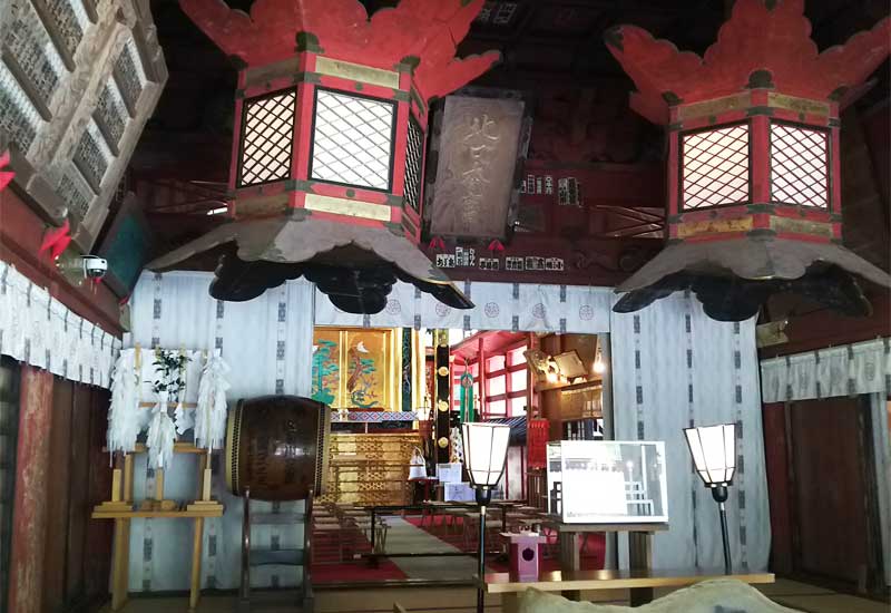 北口本宮冨士浅間神社 拝殿 本殿