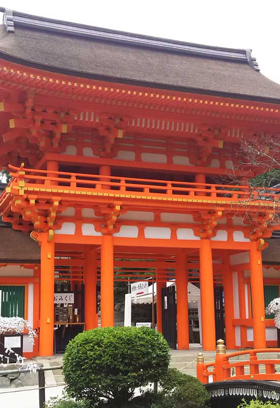 上賀茂神社　楼門