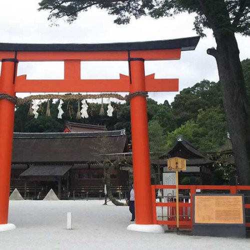 上賀茂神社　鳥居