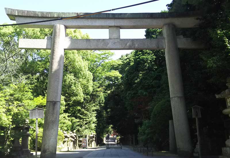 石清水八幡宮　鳥居