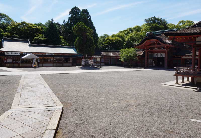 石清水八幡宮　境内