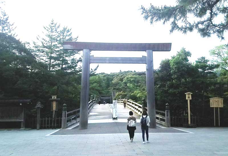 伊勢神宮 内宮　宇治橋