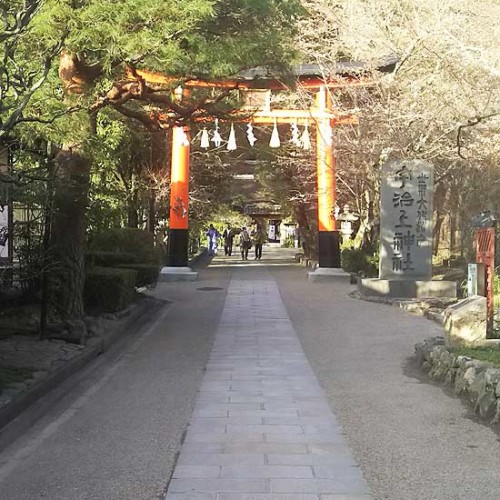 宇治上神社 参道